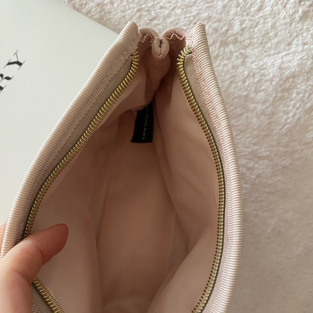 Small plaid Burberry clutch / makeup bag - Picture 4 of 5